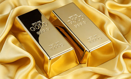 Lingotes de oro El oro vive su peor trimestre desde 2013 al ceder un 14%